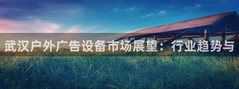杏宇平台官网注册：武汉户外广告设备市场展
