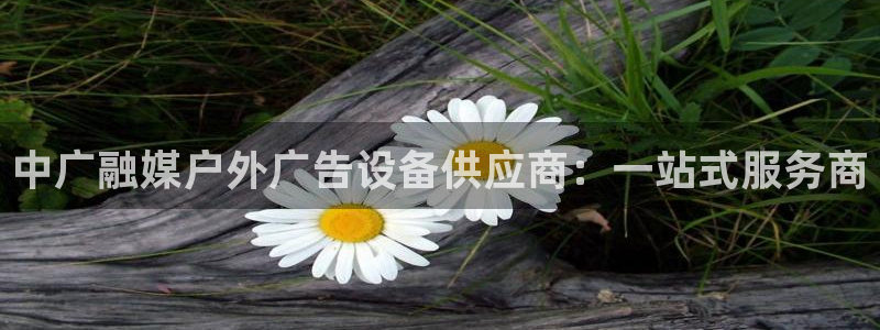 杏宇平台总代理：中广融媒户外广告设备供应