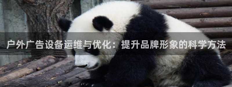 杏宇平台代理多少钱一个月：户外广告设备运维与优化：提升品牌形象的科学方法