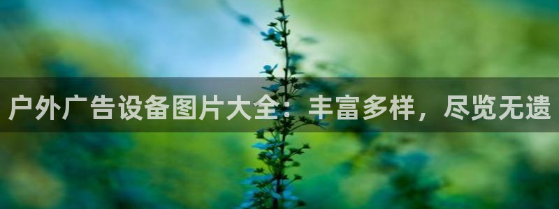 杏宇平台测速链接：户外广告设备图片大全：